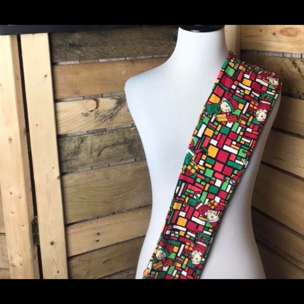 Kids L/xl Christmas leggings set of 2